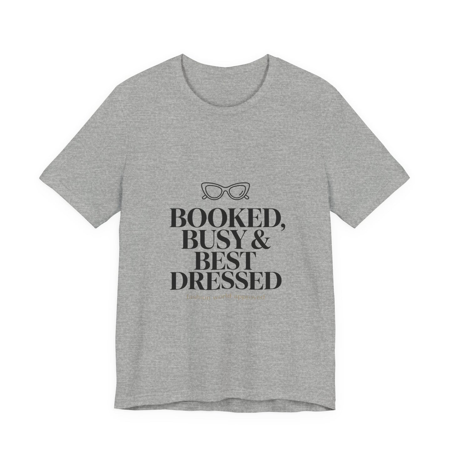 Booked Busy & Best Dressed Tee | Comfortable- Women wear