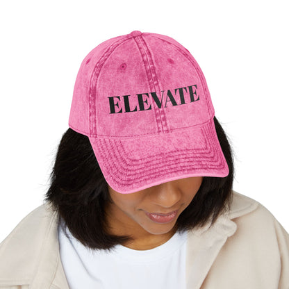 Elevate Embroidered Vintage Cap – Change