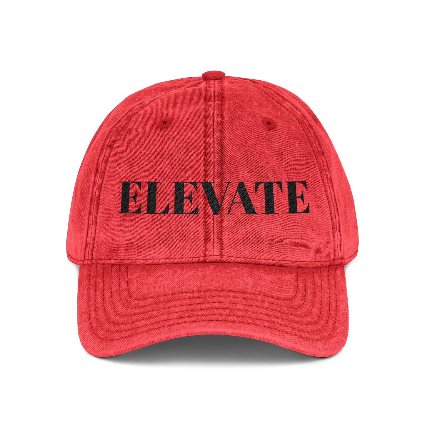Elevate Embroidered Vintage Cap – Change