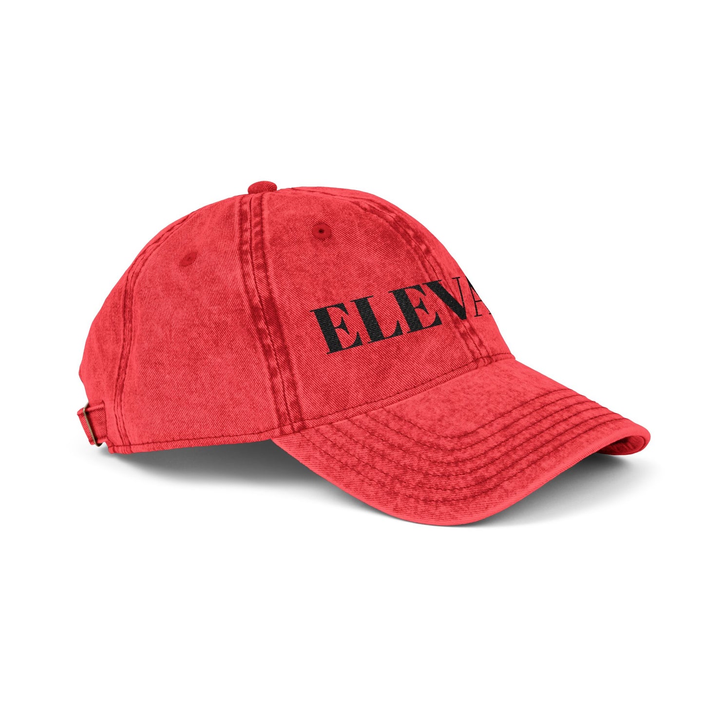 Elevate Embroidered Vintage Cap – Change