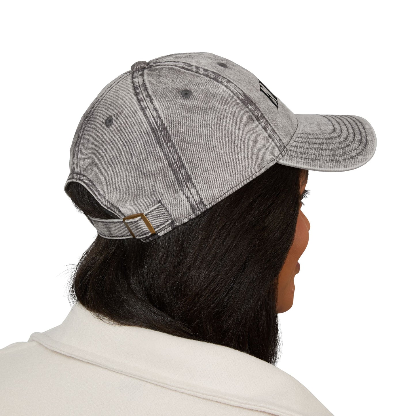 Elevate Embroidered Vintage Cap – Change