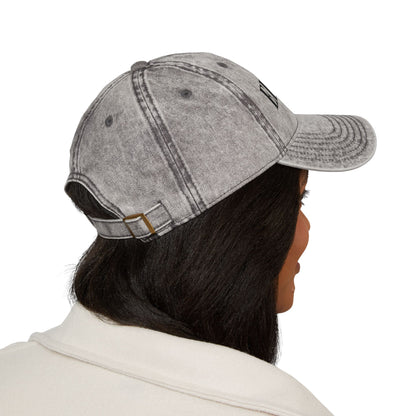 Elevate Embroidered Vintage Cap – Change