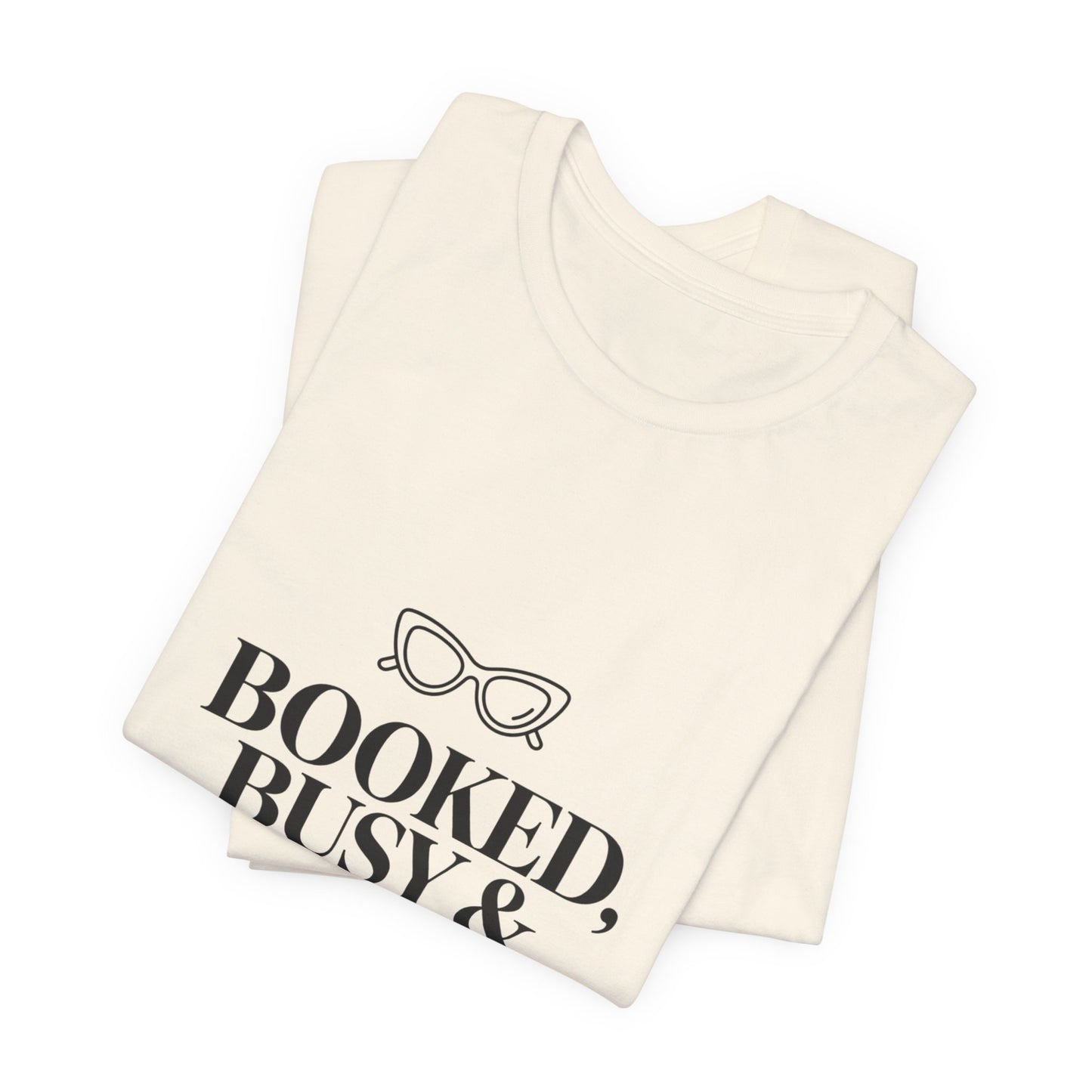 Booked Busy & Best Dressed Tee | Comfortable- Women wear