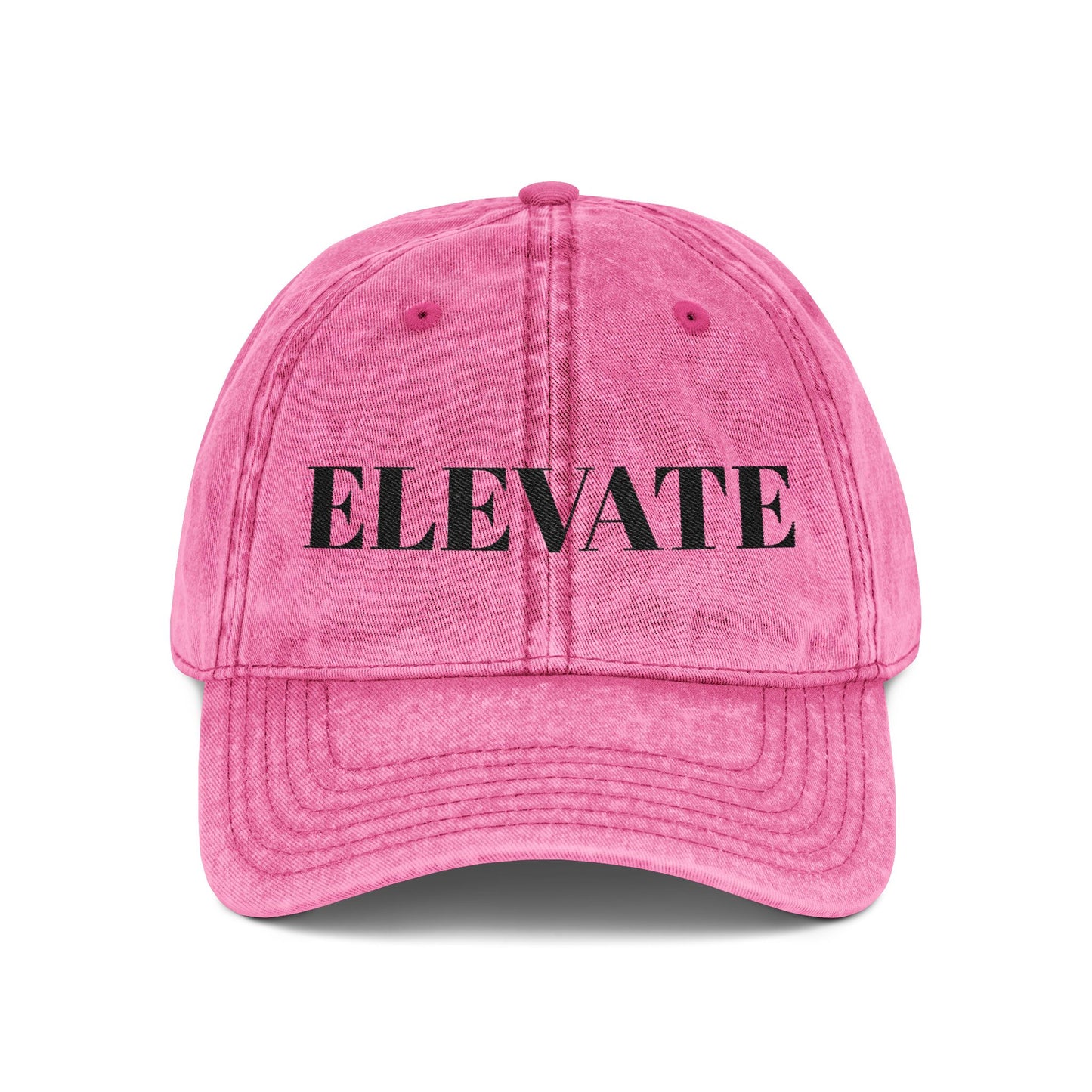 Elevate Embroidered Vintage Cap – Change