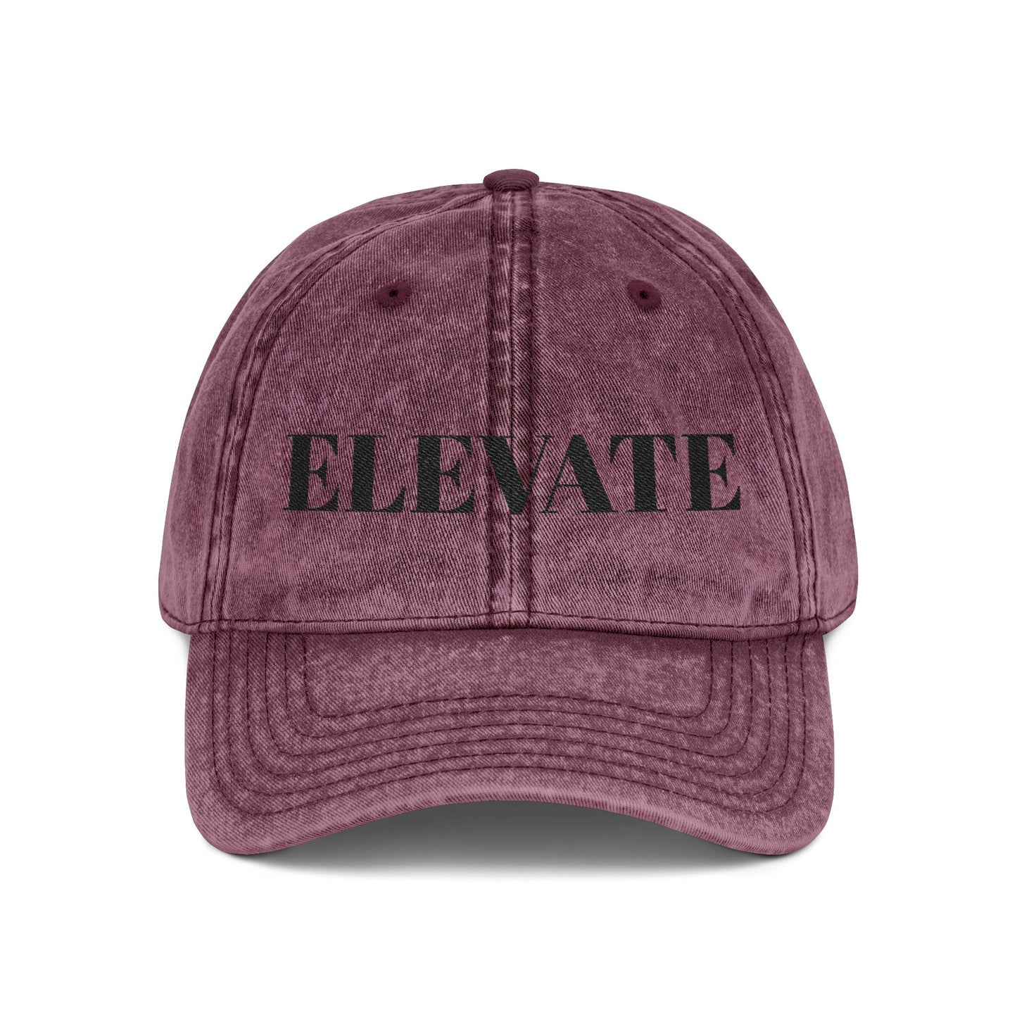 Elevate Embroidered Vintage Cap – Change