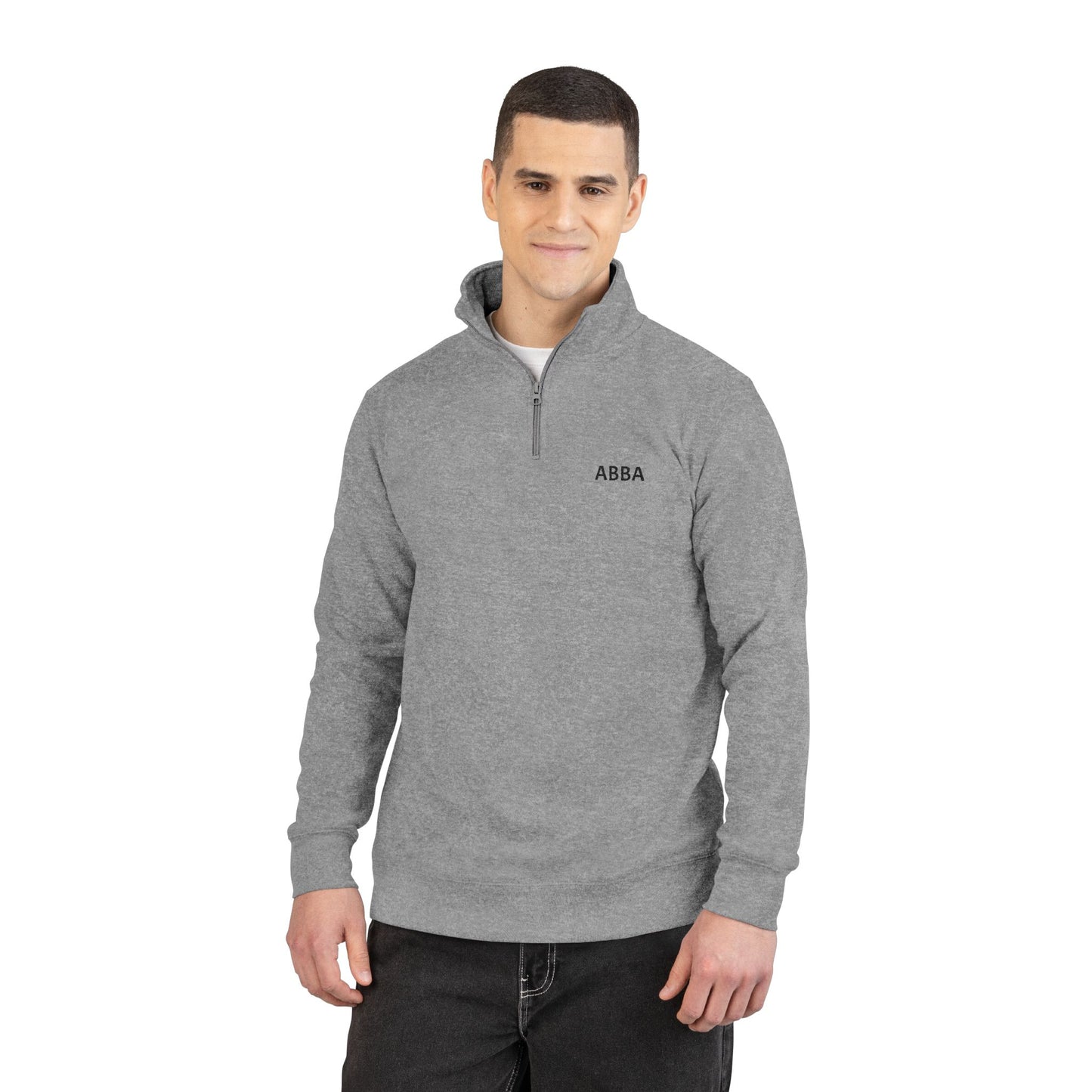 Jesus Saves Embroidered Fleece Pullover
