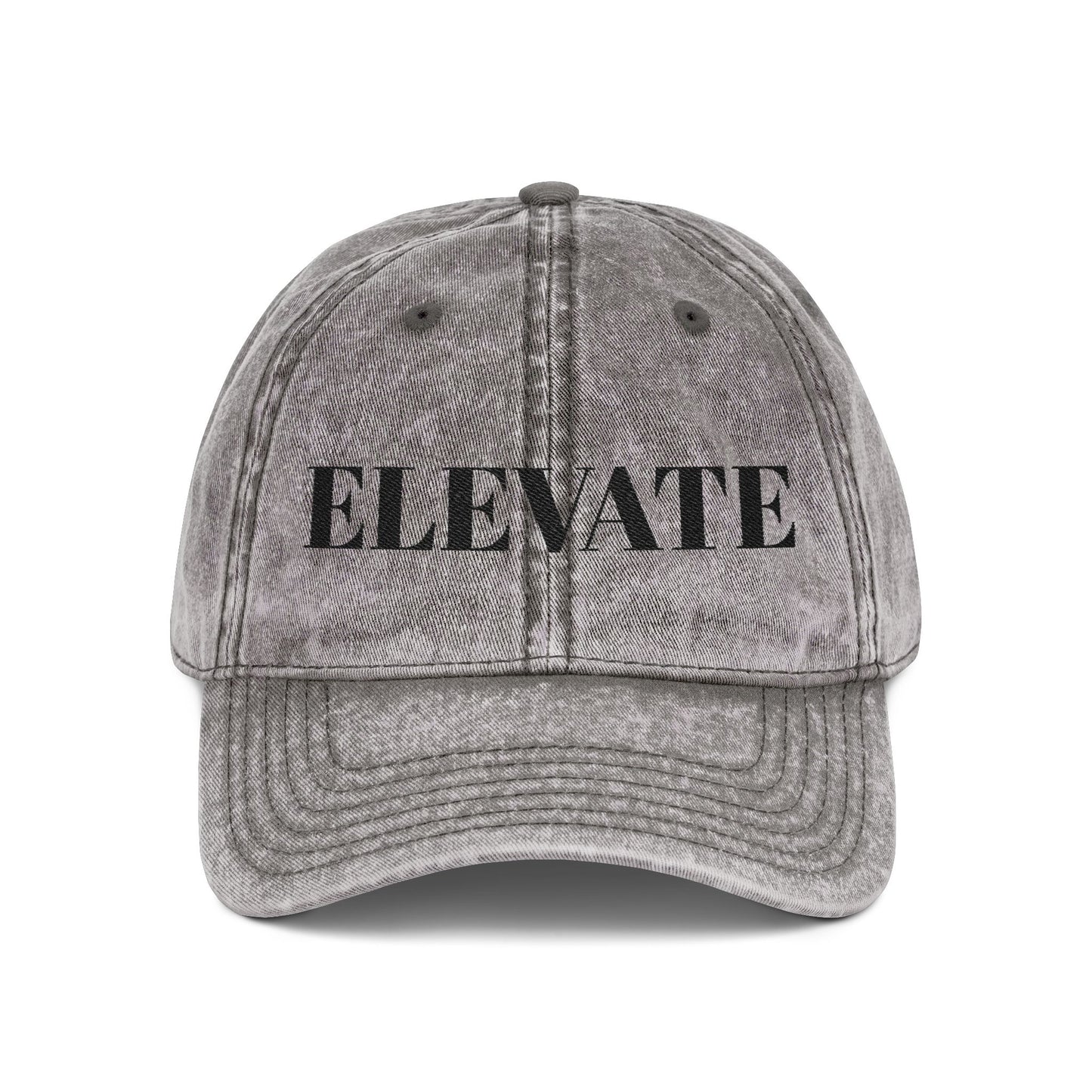 Elevate Embroidered Vintage Cap – Change