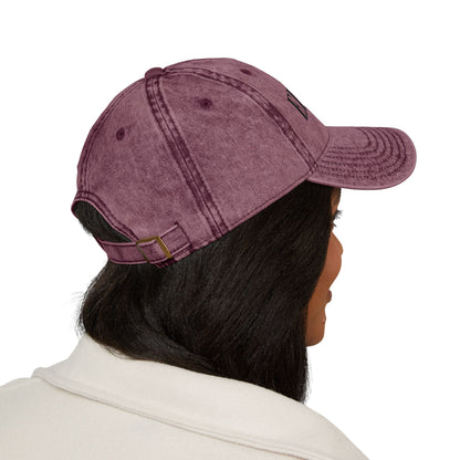 Elevate Embroidered Vintage Cap – Change
