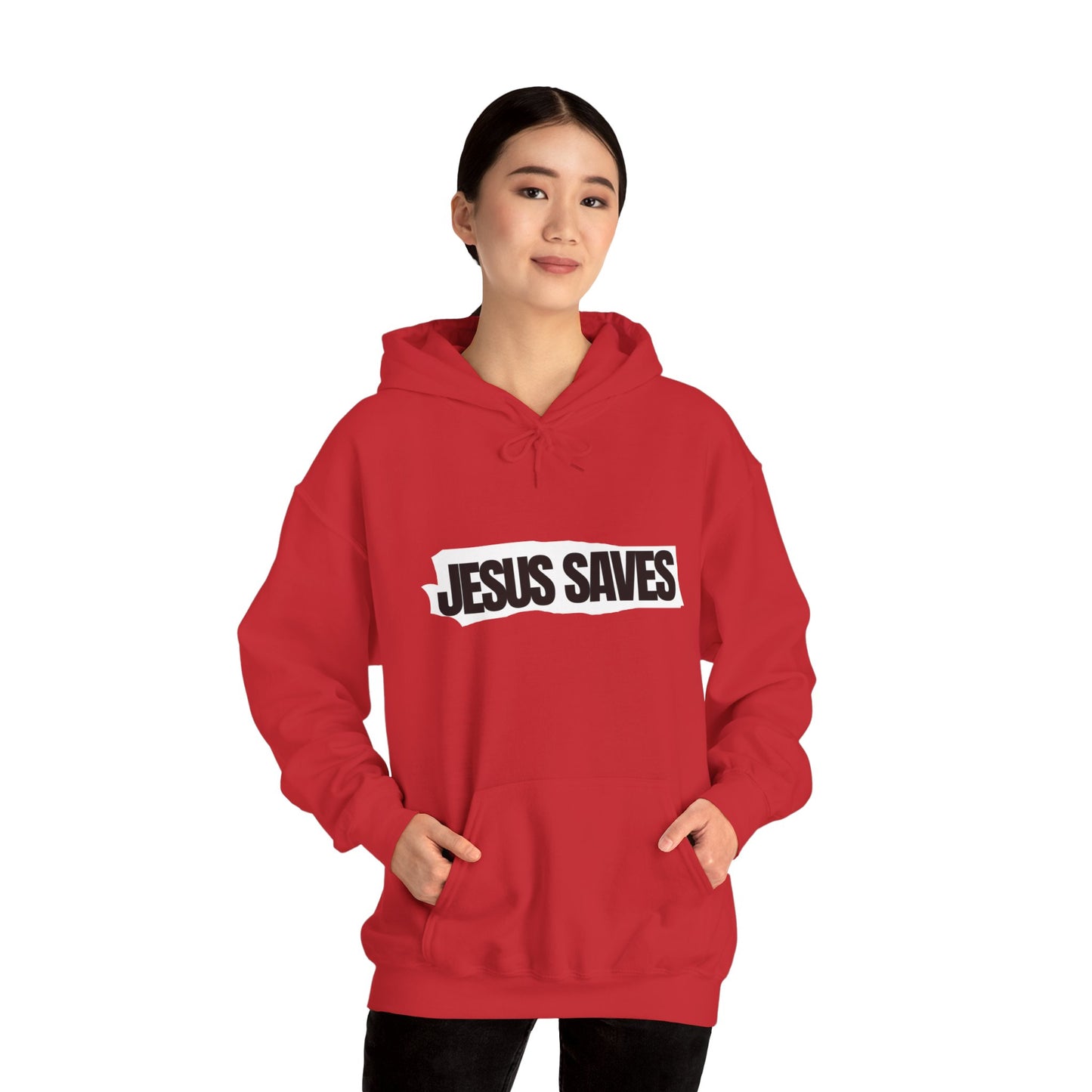 Jesus Saves, Good News, Unisex Heavy Blend™ Hooded Sweatshirt