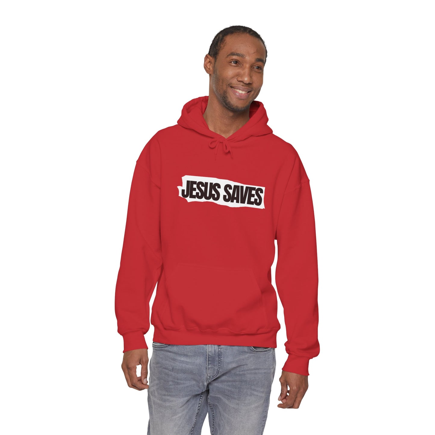 Jesus Saves, Good News, Unisex Heavy Blend™ Hooded Sweatshirt