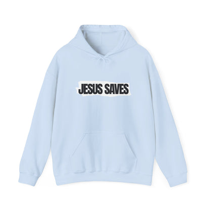 Jesus Saves, Good News, Unisex Heavy Blend™ Hooded Sweatshirt
