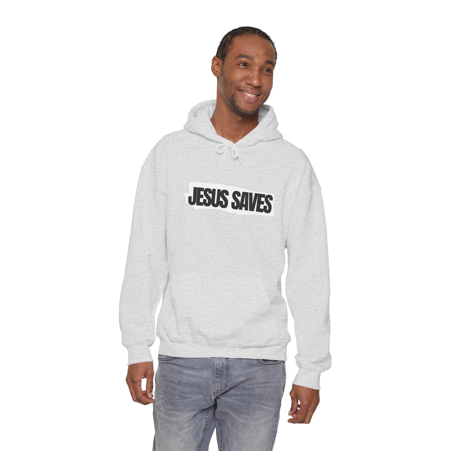 Jesus Saves, Good News, Unisex Heavy Blend™ Hooded Sweatshirt