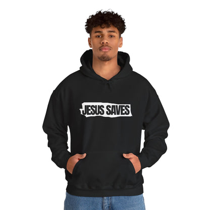 Jesus Saves, Good News, Unisex Heavy Blend™ Hooded Sweatshirt