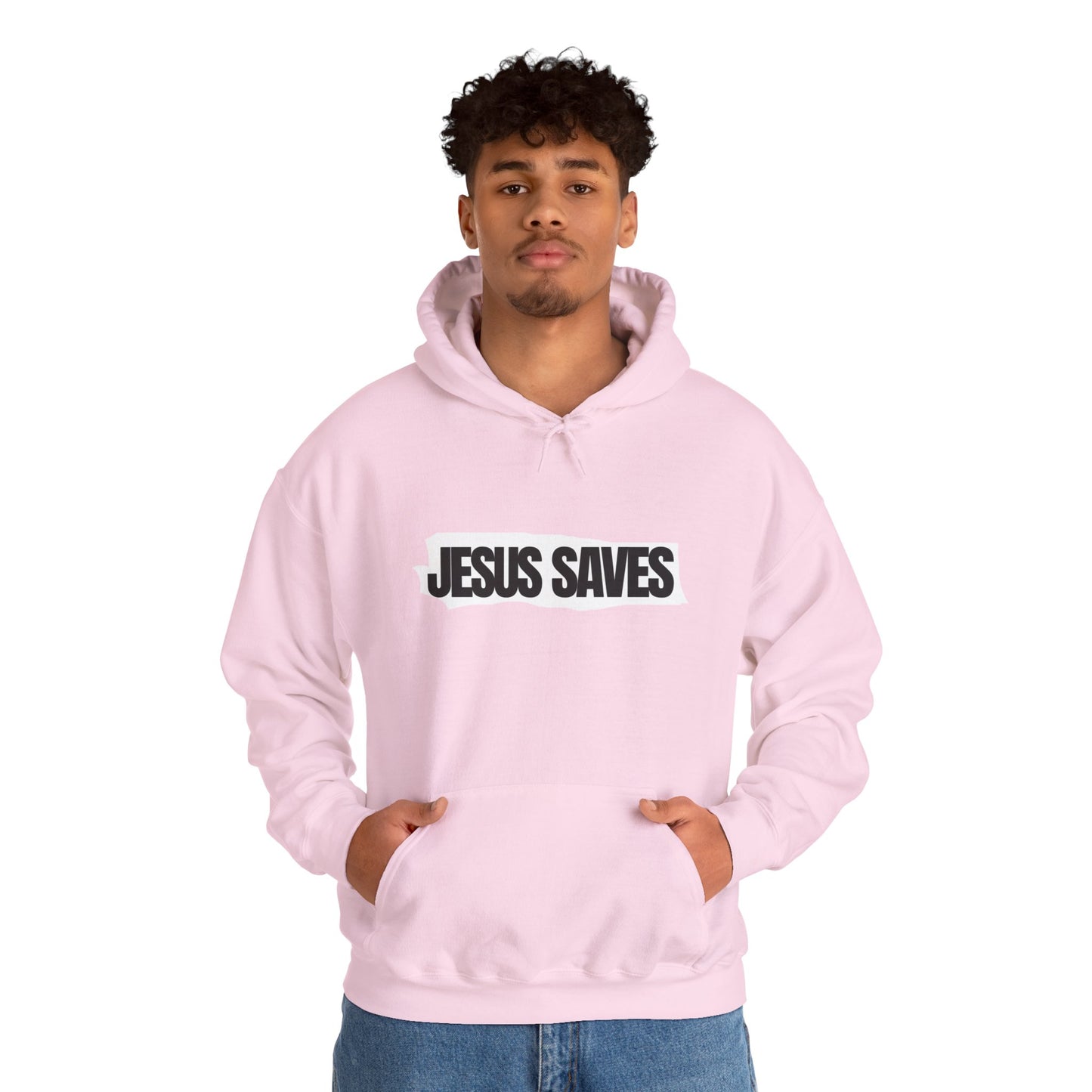 Jesus Saves, Good News, Unisex Heavy Blend™ Hooded Sweatshirt