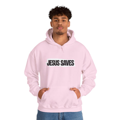 Jesus Saves, Good News, Unisex Heavy Blend™ Hooded Sweatshirt