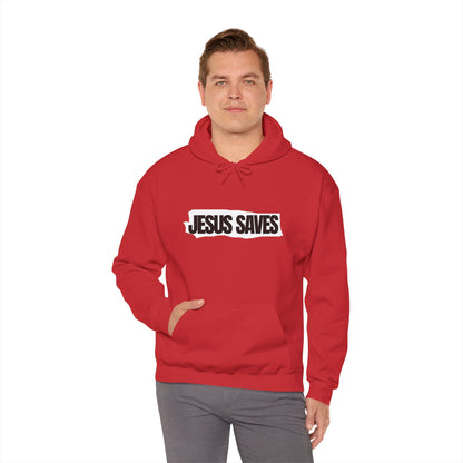 Jesus Saves, Good News, Unisex Heavy Blend™ Hooded Sweatshirt