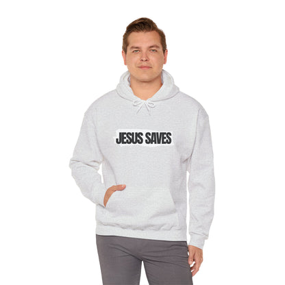 Jesus Saves, Good News, Unisex Heavy Blend™ Hooded Sweatshirt