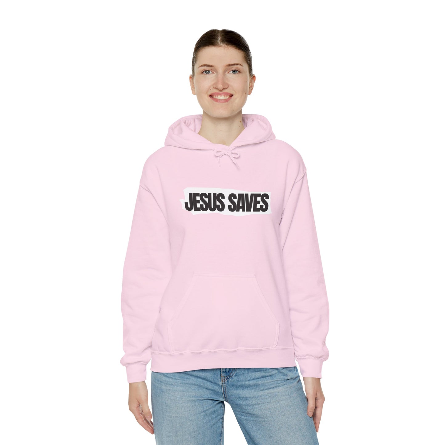 Jesus Saves, Good News, Unisex Heavy Blend™ Hooded Sweatshirt