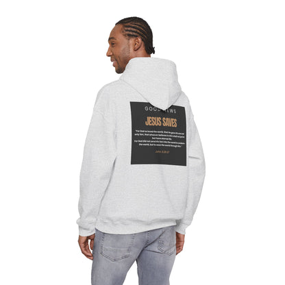 Jesus Saves, Good News, Unisex Heavy Blend™ Hooded Sweatshirt