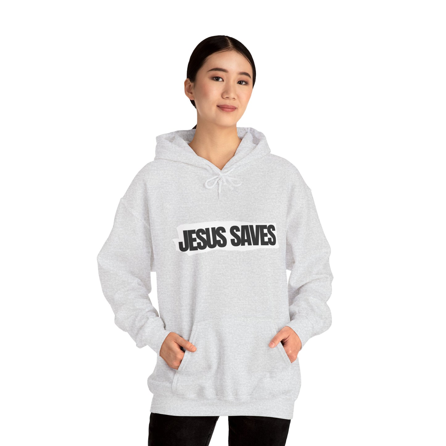Jesus Saves, Good News, Unisex Heavy Blend™ Hooded Sweatshirt