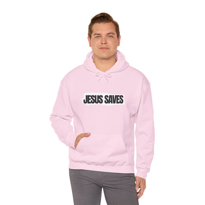 Jesus Saves, Good News, Unisex Heavy Blend™ Hooded Sweatshirt