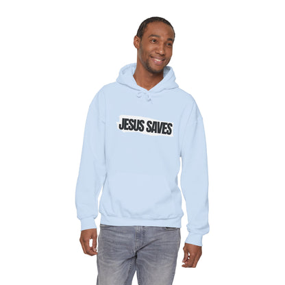 Jesus Saves, Good News, Unisex Heavy Blend™ Hooded Sweatshirt
