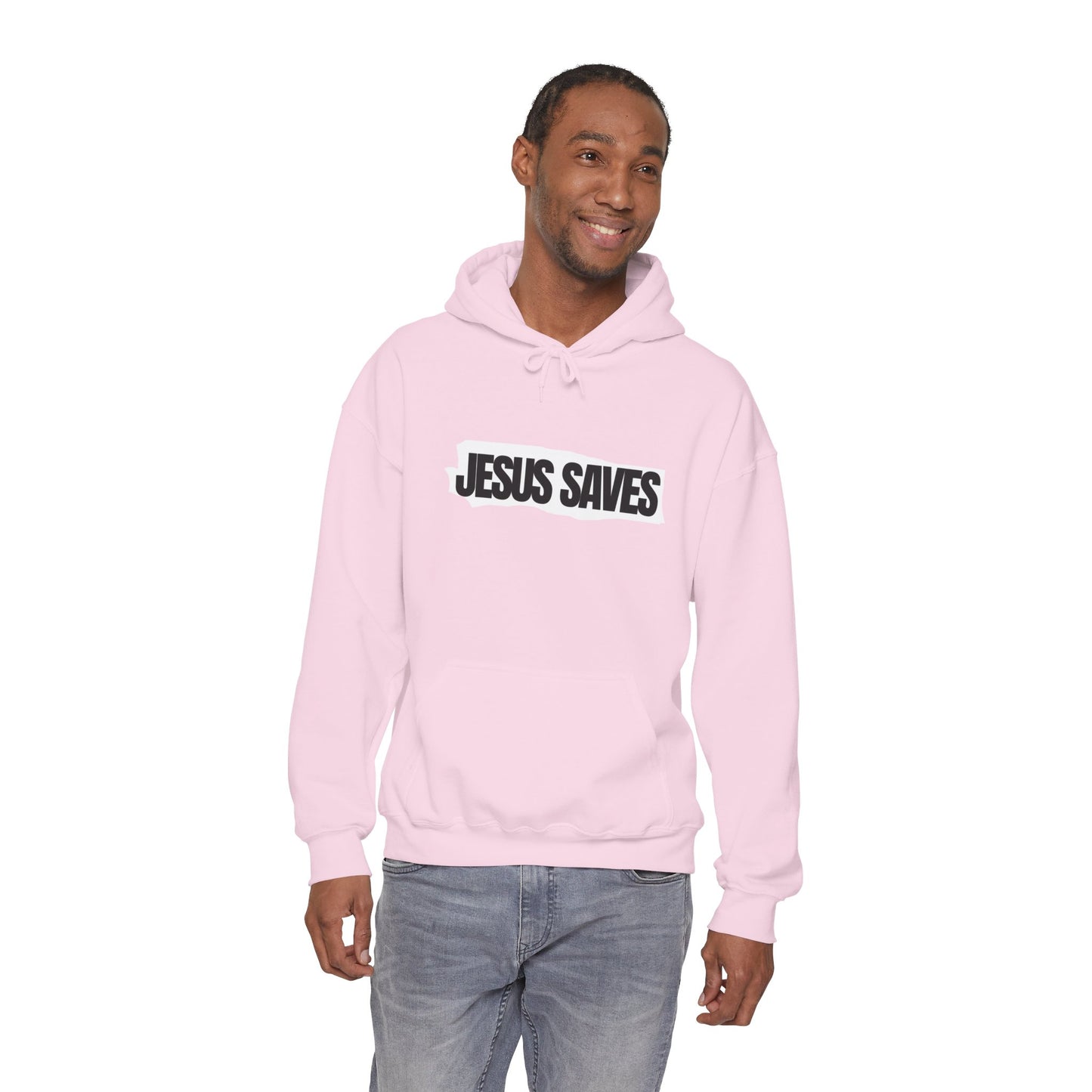 Jesus Saves, Good News, Unisex Heavy Blend™ Hooded Sweatshirt